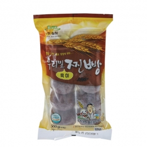 밀원본가 안흥찐빵,(강원S)밀원본가 안흥찐빵 우리밀 흑미 500g (50gx10개) 국산팥